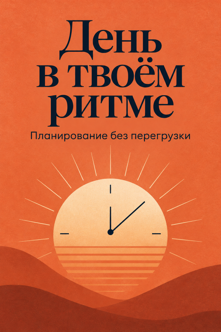 Обложка книги «День в твоём ритме»