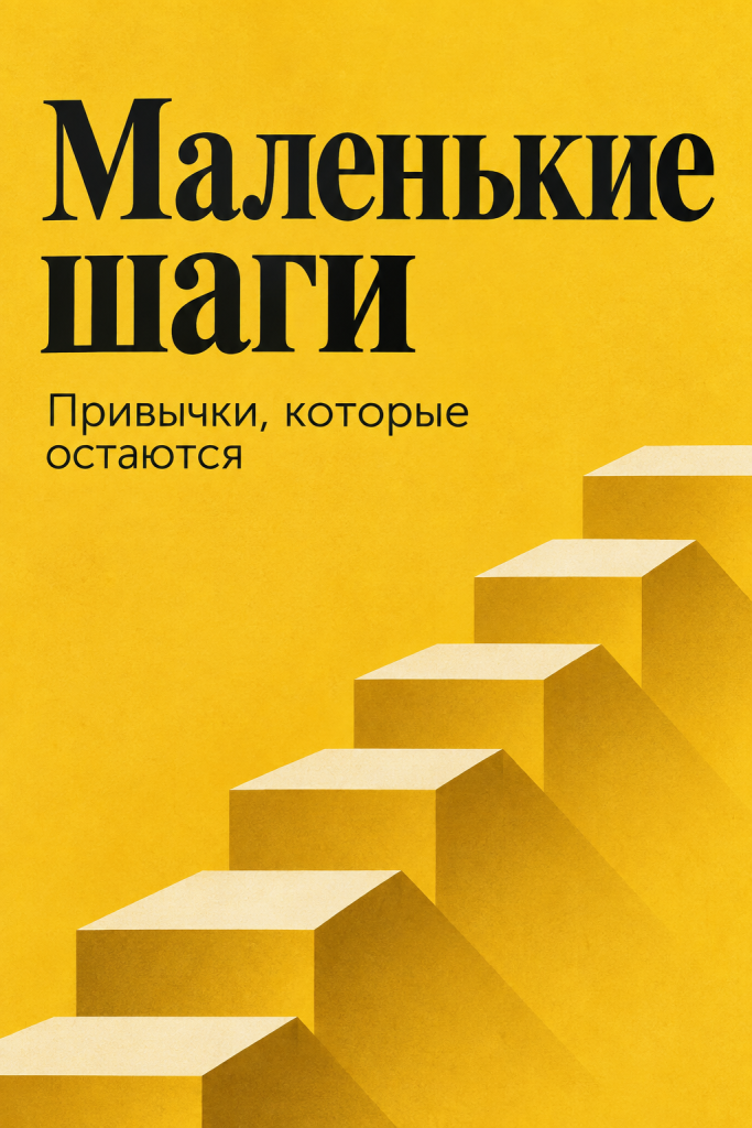 Обложка книги «Маленькие шаги»