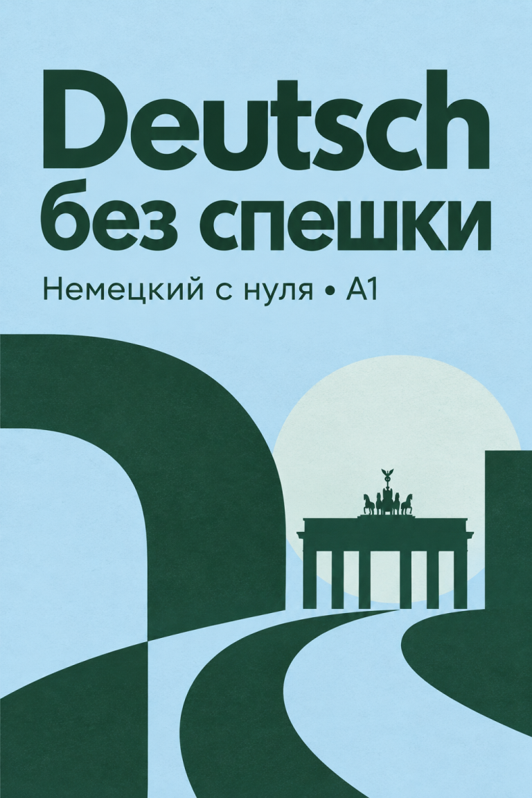 Обложка книги «Deutsch без спешки»