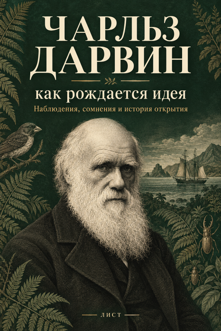 Обложка книги «Чарльз Дарвин: как рождается идея»