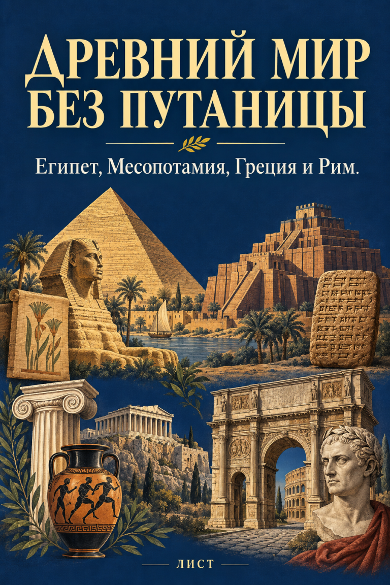 Обложка книги «Древний мир без путаницы»