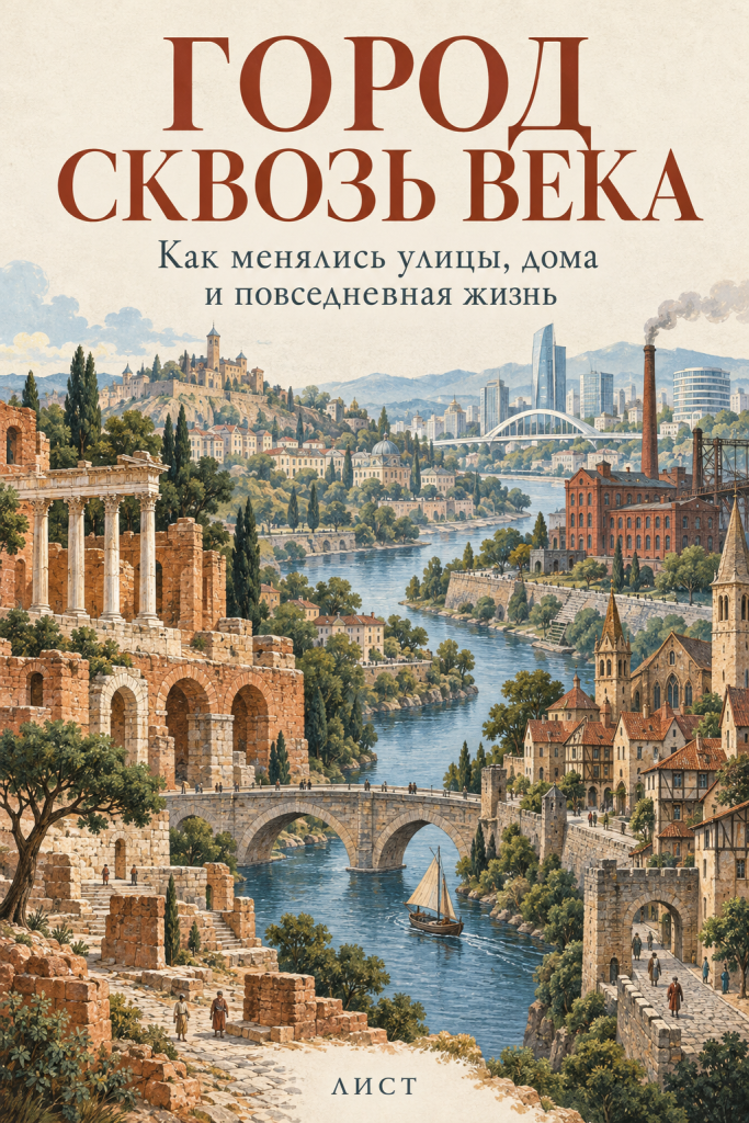 Обложка книги «Город сквозь века»
