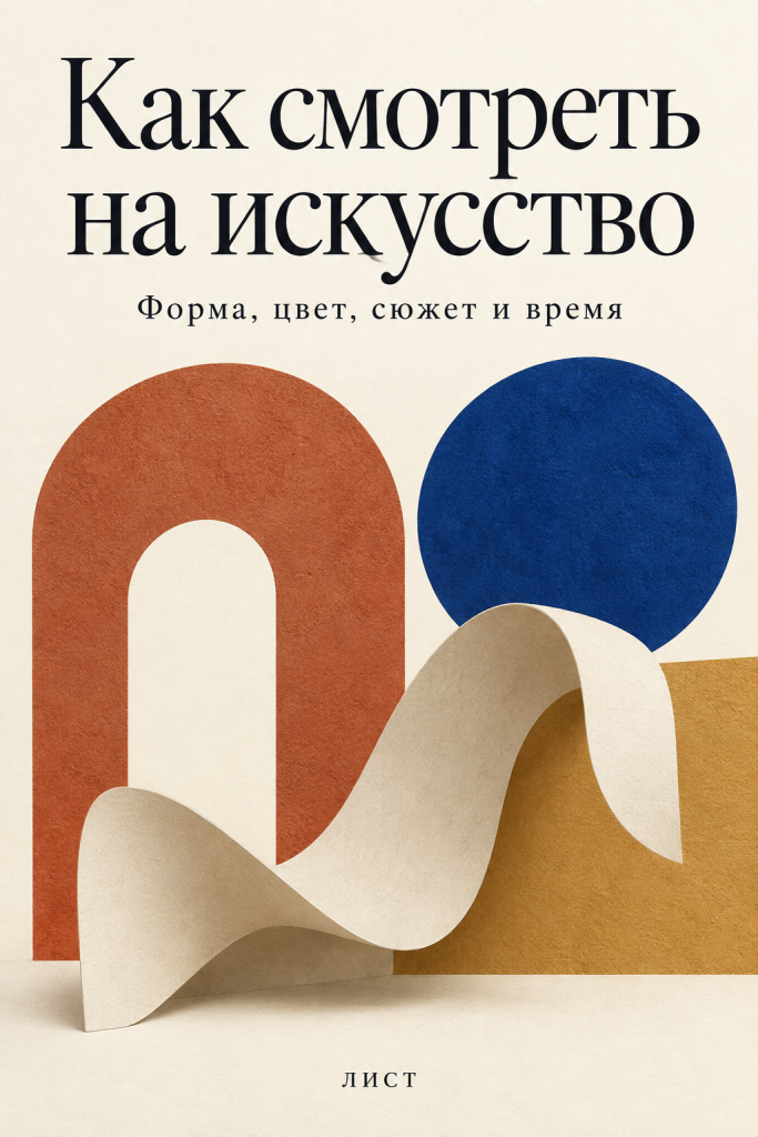 Обложка книги «Как смотреть на искусство»