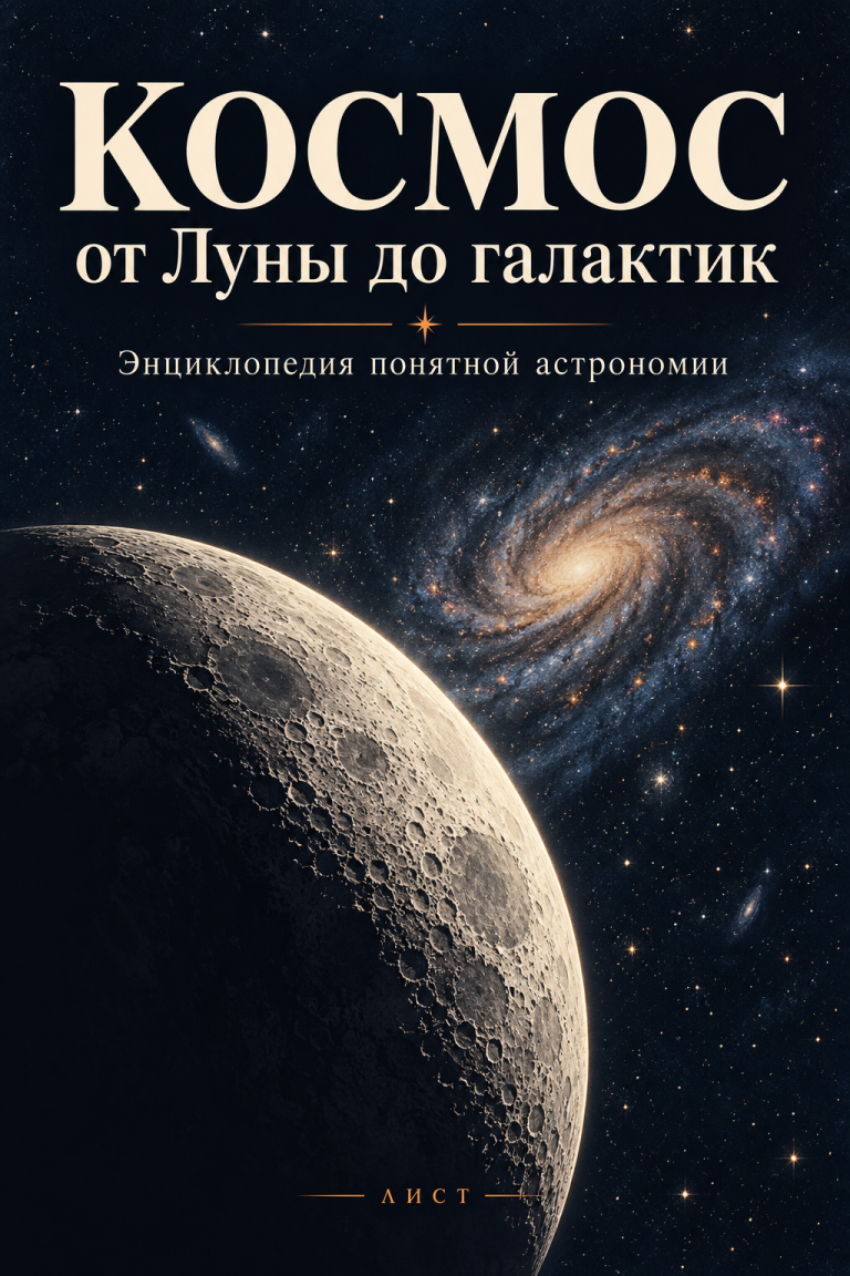Обложка книги «Космос: от Луны до галактик»