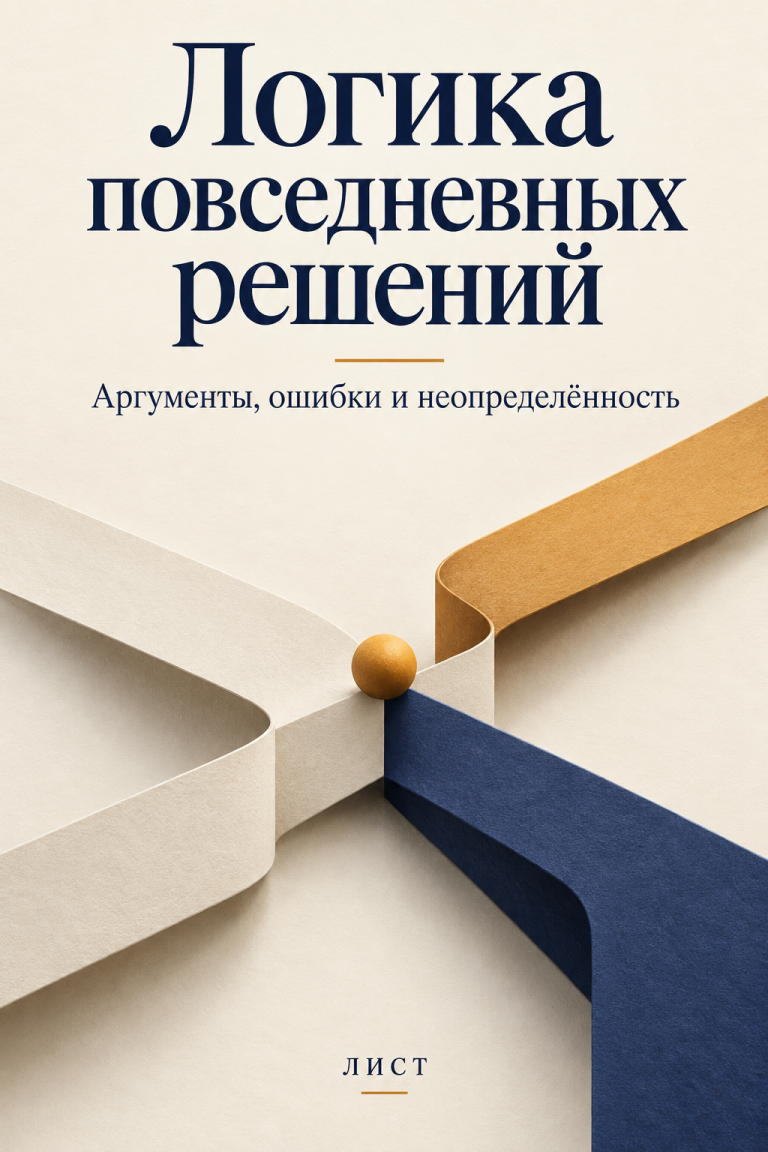 Обложка книги «Логика повседневных решений»